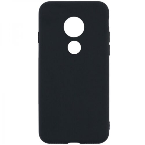 SENSO SOFT TOUCH MOTOROLA MOTO G7 PLUS black backcover