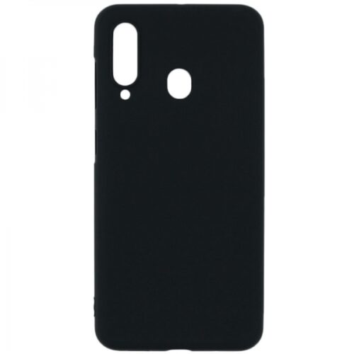 SENSO SOFT TOUCH SAMSUNG A60 black backcover
