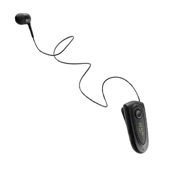 Ακουστικό Bluetooth V4.2 Retractable Clip on Headset Vibration + Anti-Lost NSP BN218