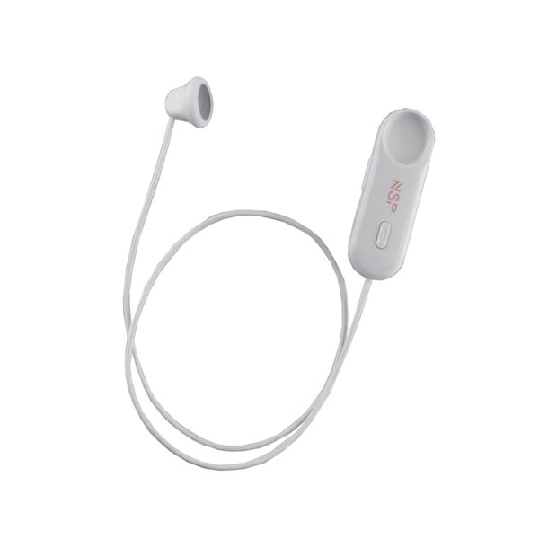Ακουστικό Bluetooth V4.2 με μικρόφωνο και Magnet Clip (2 Devices) Λευκό NSP BN118