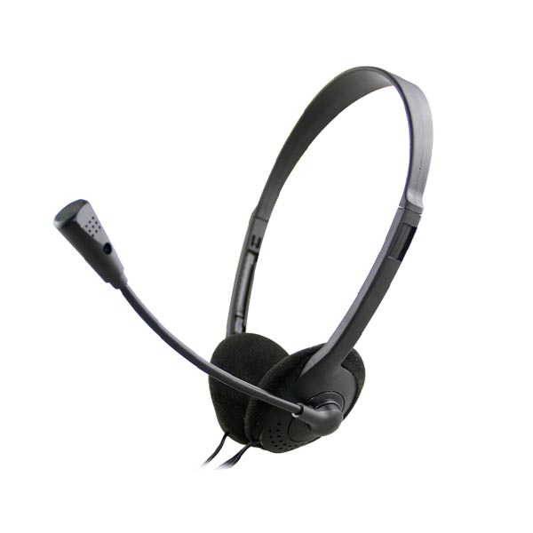 Ακουστικό με μικρόφωνο μαύρο Fiesta