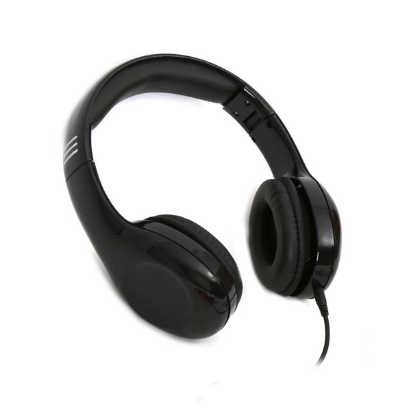 Ακουστικό με μικρόφωνο με mini jack & USB Black FreeStyle