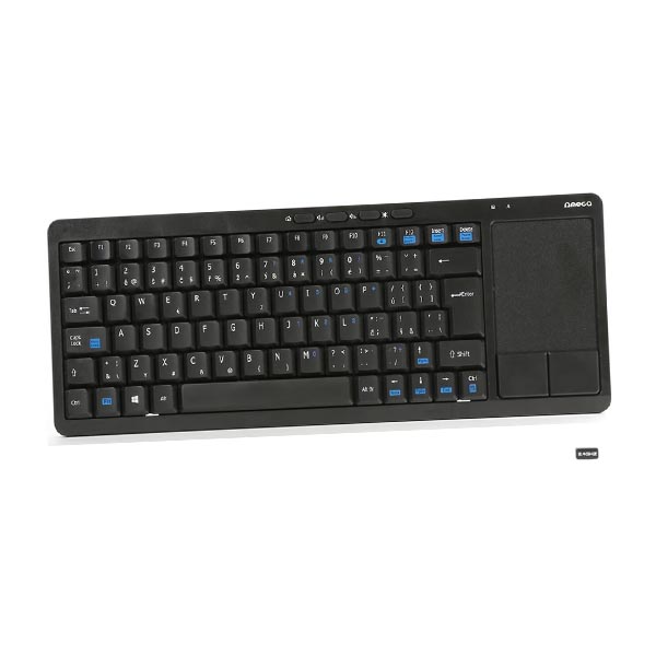 Ασύρματο Πληκτρολόγιο για Smart TV + touch pad  OMEGA