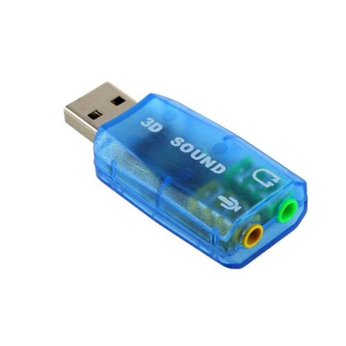 Εξωτερική κάρτα ήχου 5.1 USB to Jack 3.5mm F για PC/MAC/Linux