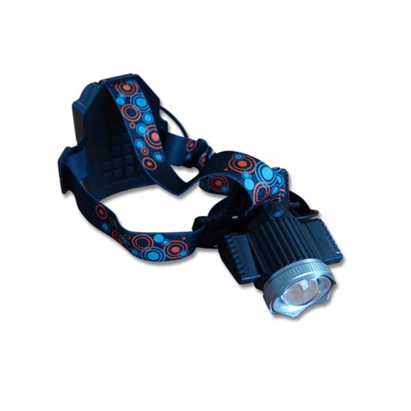 Επαναφορτιζόμενος Φακός κεφαλής LED 800lumens 10W