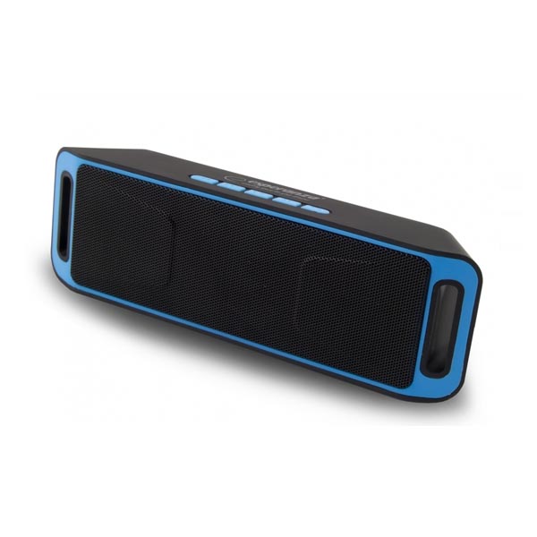 Ηχείο Bluetooth 6W Hands-Free & w/FM Radio Μαύρο/Μπλε