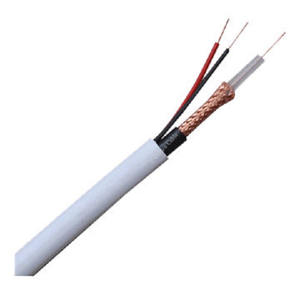 Κάμερα Cable  100M/Roll Cctv Mini RG 59/2x 0.50mm2
