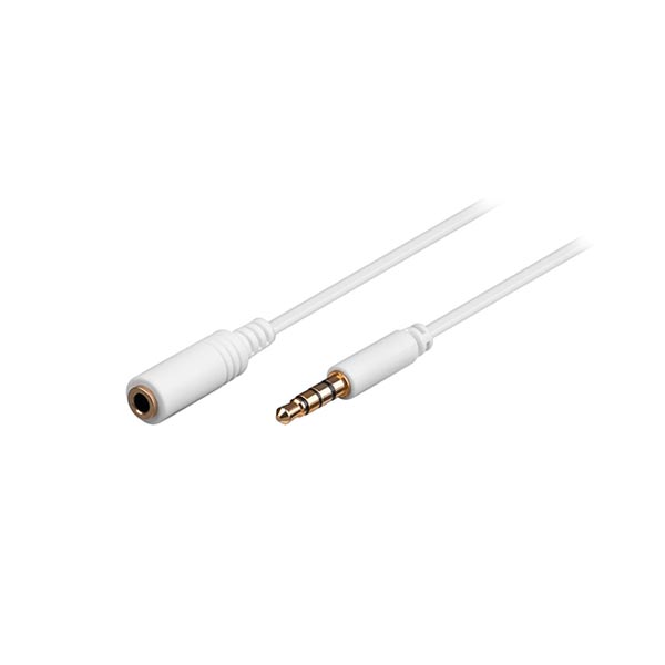 Καλώδιο προέκτασης ήχου Jack M 3.5 mm 3 pin to stereo jack F 3.5 mm MH023