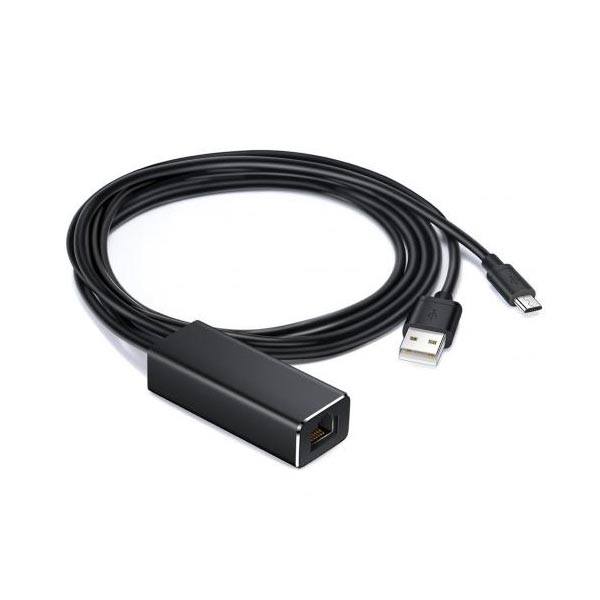 Μετατροπέας Micro USB σε Ethernet 100Mbps με τροφοδοσία Well ADAPT-CHRC/USB-NW-WL