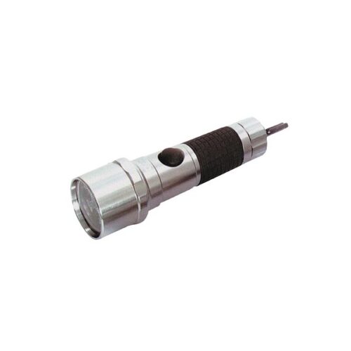 Φακός 3LED+1XENION ασφαλείας190XL SONCA γκρι μεταλλικό