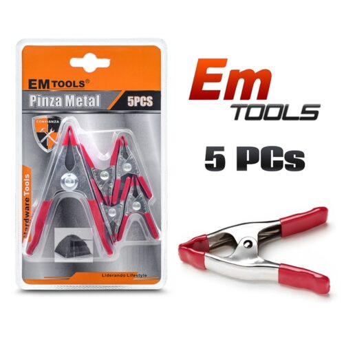 Σφιγκτήρας Μεταλλικός Em Tools (5τμχ.)