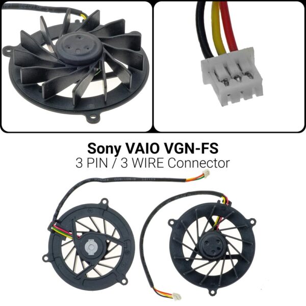 3 PIN SONY FS645P FS640 FS650F FS670FGUDQF2PH53CF0