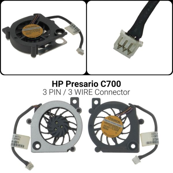 3 PIN3 WIREHP Presario C700Evo N115 Presario 700 712AP 720AP273494-001