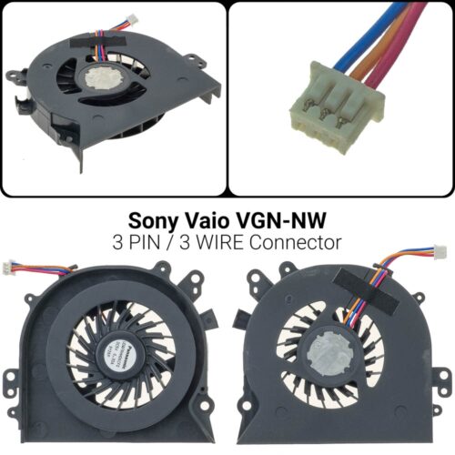 3 PIN3 WIRESONY VGN-NW ΑνεμιστήραςUDQFRHH06CF0 VGN-NW21EFPCG-7182M