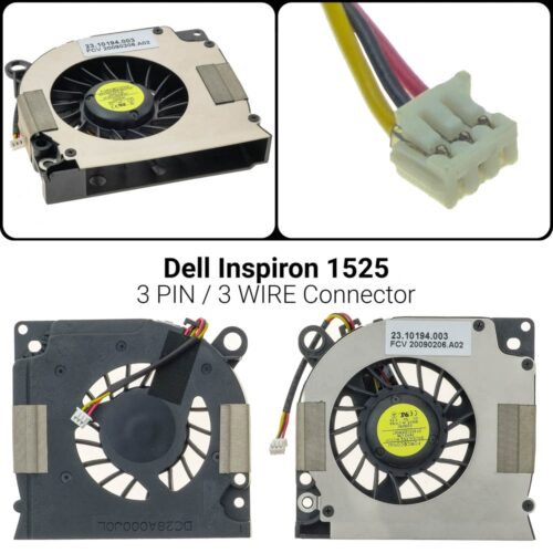 3 PIN3 WIREΑνεμιστήρας Dell 1525 1545 152623.10269.001pp29l1525 1526 Latitude D620 D630 1525 1526 15451525 1526 1545 500 1520