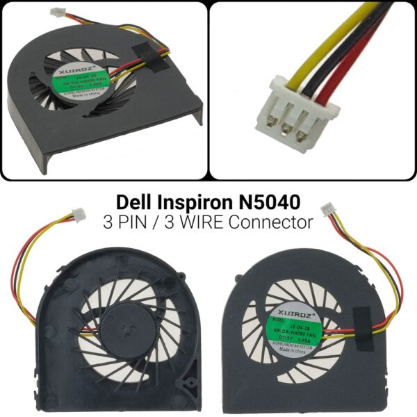 3 PIN3 WIREΑνεμιστήρας Dell N5040 N5050 M5040 N4050 M4040M4040 M5040 N4050 N5040 N5050 V1450 3420 N5050 M5040 3420 N4050 N5040
