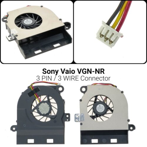 3 PIN3 WIREΑνεμιστήρας Sony VGN-NR385E NR310E NR330E NR220E NR180E UDQFRPR63CF0