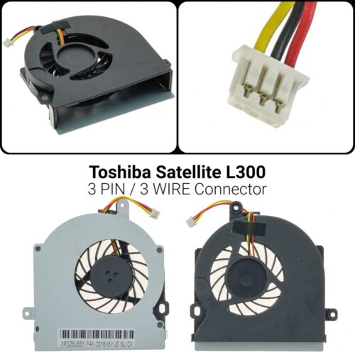 3 PIN3 WIREΑνεμιστήρας Toshiba L300 L305 L350 L350D L355 A300 A300D6033b0012101A300 A305 L300 L305 L350 L355 6033B0014701 UDQFRZH05C1N