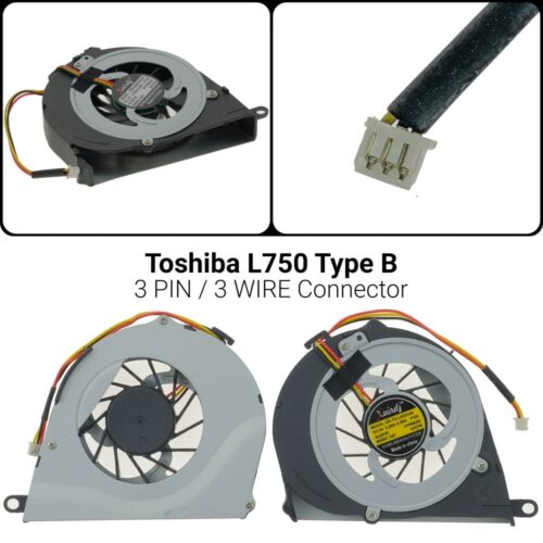 3 PIN3 WIREΑνεμιστήρας Toshiba L650 L650D L655 L655D L750D L755 L755D