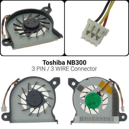3 PIN3 WIREΑνεμιστήρας Toshiba NB300Toshiba N410 N411 N415 NB305 NB300AB4105HX-KB3