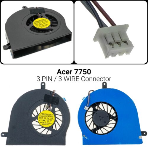 3 PINACER 7750 7735 7335 Laptop Ανεμιστήρας7750 7750G 7750Z 7335 7560 7735