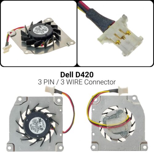 3 PINDell D420 D430 ΑνεμιστήραςD420 D430 PP09S UDQF2FH01CCM DC28A000R0L