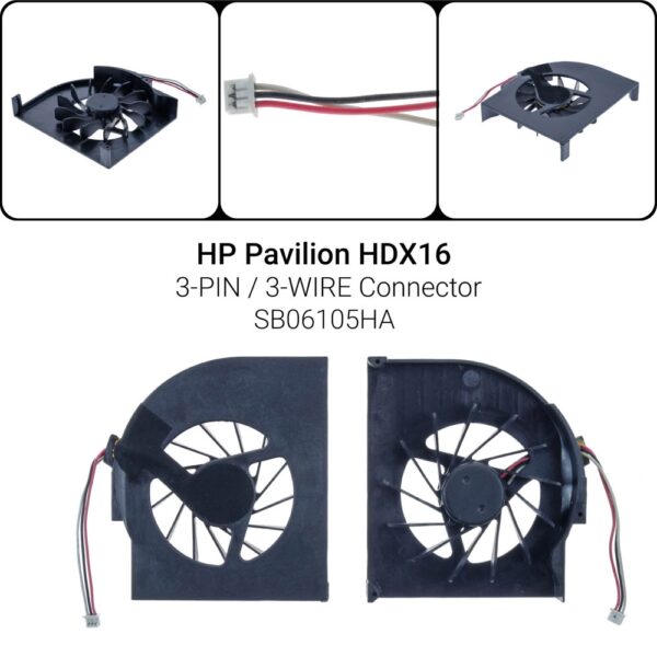 3 PINHP Pavilion HDX 16 ΑνεμιστήραςX16-1100 X18-1000 X18T-1000