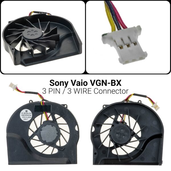 3 PINSONY BX540B BX541B BX540 BX195-VP BX560 Ανεμιστήρας