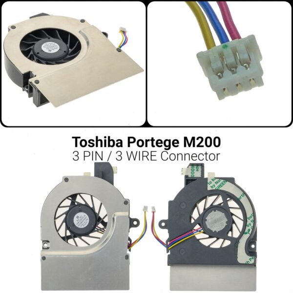 3 PINToshiba M200 M205 L202Laptop ΑνεμιστήραςM203 L203 L211 L215 M200 M211 M208 L205 L200 FANUDQFZZR25C1N 6033B0009601