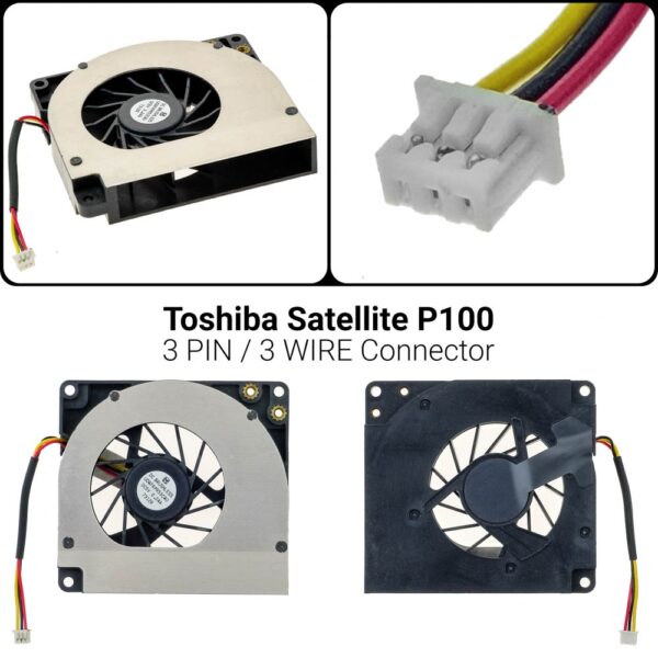 3 PINToshiba Satellite P100 P105 UDQFRPR53CQUP100 P105 UDQFRPR53CQU
