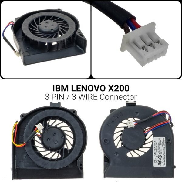 3 PINΑνεμιστήρας IBM LENOVO X200X200 X201 X201I