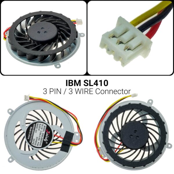 3 PINΑνεμιστήρας IBM SL410 SL510 SL510K E40 E50 KSB06105HAE40 E50 L512 SL410 SL410K SL510 SL510K L410 L412 L420 UDQF2ZH82FQU 60Y4182 60Y4181