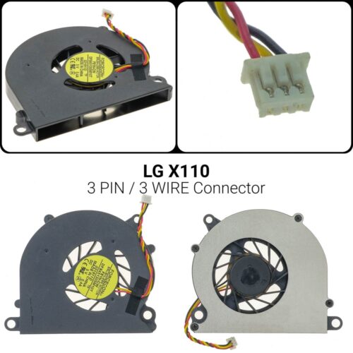 3 PINΑνεμιστήρας LG X110 LG X110-g LG X11LG X11 X110 X110-G GB0506PDV1-A Medion Akoya E1210