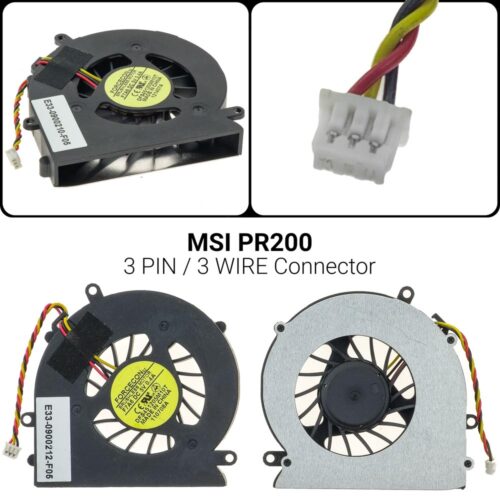 3 PINΑνεμιστήρας MSI PR200 1221 E33-0900210-F05