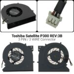 3 PINΑνεμιστήρας Toshiba Satellite P300 REV:3BP305 P305DP300-1FE P300-20E P300-20X P300-26C P300-2A300D P300DA300d P300 P305 Ksb0505ha-7k31