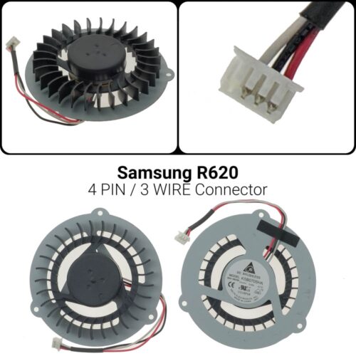 4 PIN3 WIREΑνεμιστήρας Samsung R620R430 R467 R460 R468 R515 R425 R620 R522 X460r467 r460 r468 r515 r425 r620 r522 x460