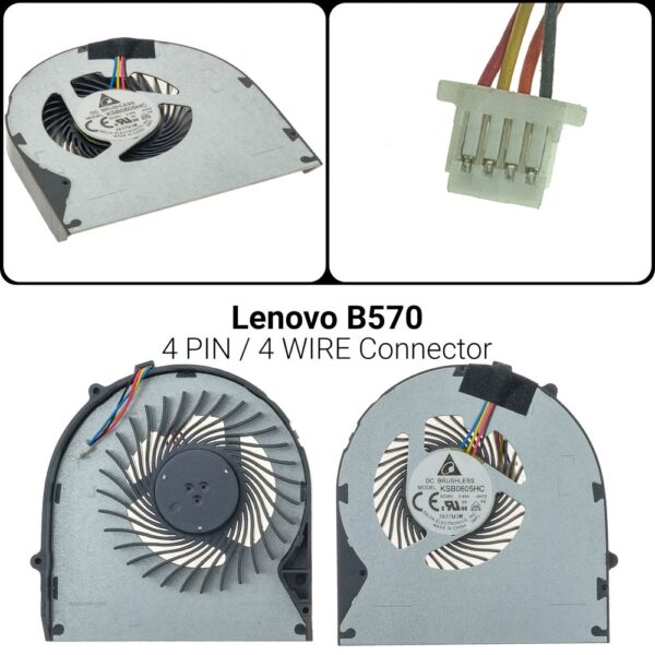 4 PIN4 WIRELenovo V570 Z570 B570 KSB0605HCV570 Z570 Z575 B570 V570AB570 B575 B575E B570E B570V V570 Z570 V570A Z575 KSB0605HC