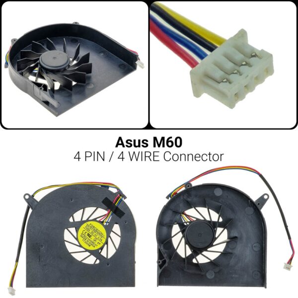 4 PINAsus M60J M60 DFS531405MC0TM60 M60J M60P X62J X62JV X62V X62VP