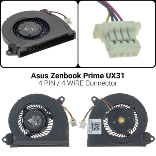 4 PINFAsus Zenbook Prime UX21A UX31 ΑνεμιστήραςASUS Zenbook UX21A UX31