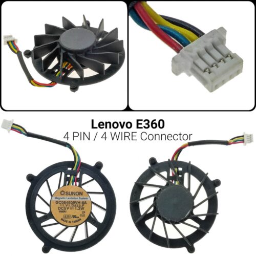 4 PINLenovo E360 Y300 Laptop Ανεμιστήρας (GC054509VH-8A)DFB400805M90T