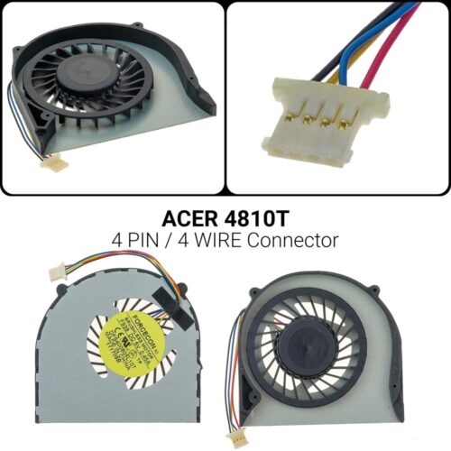 4 PINΑνεμιστήρας Acer 4810T 5810 5810T 4810T 5810TZ 4810 MS2271