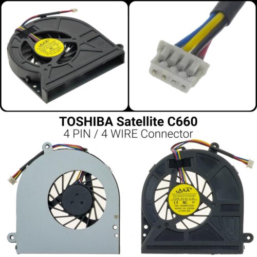 4 PINΑνεμιστήρας Toshiba Satellite c650 c660 4PINC655 C655D C650 C655