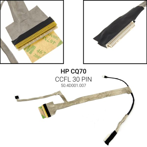 CCFL 30 PINLCD 50.4D001.001 LVDS CABLE FOR HP CQ70 G70g70 50.4D001.00750.4D001.00150.4D008.001