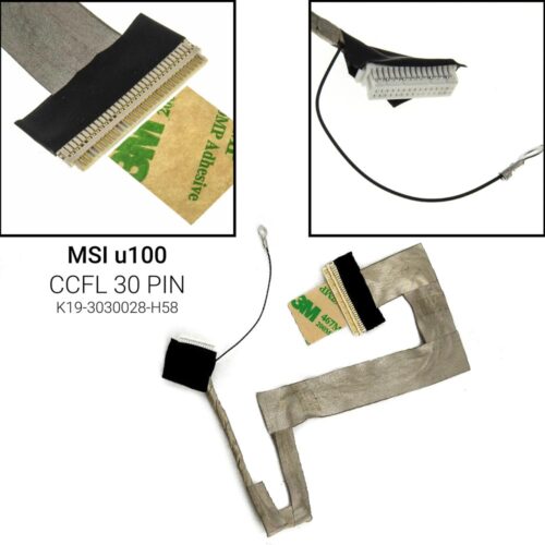 CCFL 30 PINMSI U100 U110 U90 U120 U130 U115 N011XK19-3030028-H58MSI N011X U90 U100 U110 U120
