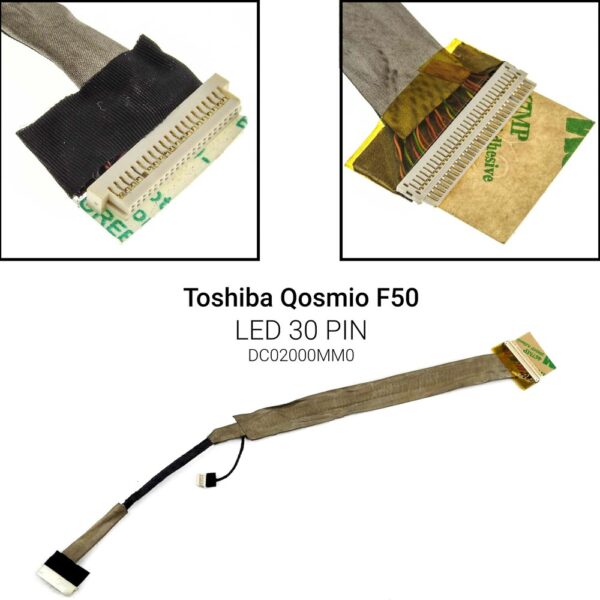 CCFL 30 PINToshiba Qosmio F50&nbsp;LCD&nbsp;F50 F55 Y500 F55-Q502DC02000MM0DC02000MM00