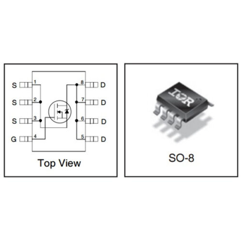 F7832IRF7832 N-ChannelHEXFET Power MOSFETVDS=30VID=20A