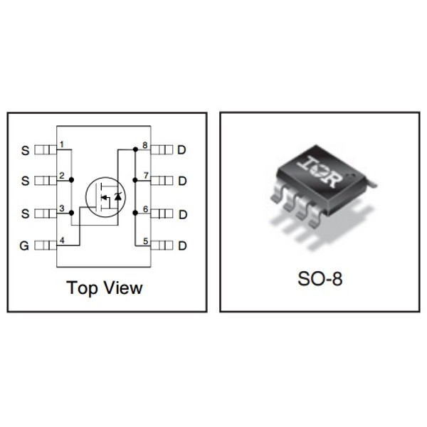 F7832IRF7832 N-ChannelHEXFET Power MOSFETVDS=30VID=20A