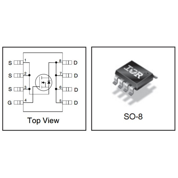 IRF8736 F8736IRF8736PbFHEXFET Power MOSFETVDS=30VID=18A @ VGS=10V