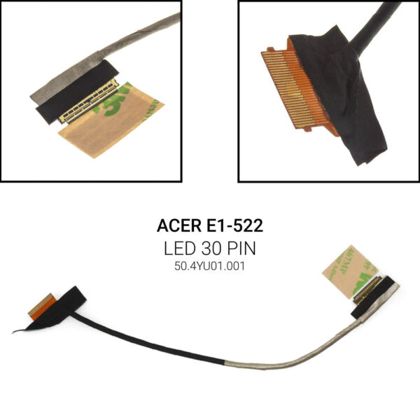 LED 30 PIN50.4YU01.001&nbsp;Acer Aspire E1-522 E1-522G&nbsp;Gateway NE522 Packard Bell EasyNote TE69KB&nbsp;50.4YU01.021&nbsp;50.M81N1.004