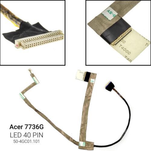 LED 40 PIN50-4GC01.101&nbsp;7736G LVDS JV7150.4bFX01.0017740 7740G 7736G 7540 7540G jv70Acer Aspire 7736Z 7740 7740G
